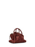 Light chocolate "La Passeggiata Mini" top handle bag