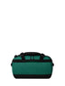 Green and black Base Camp Duffel 31L – XS duffel bag