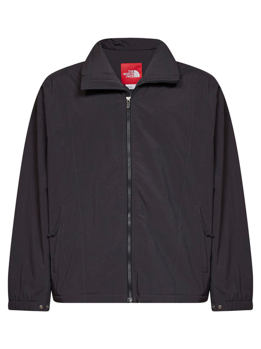 Obsidian nylon TNF Red Box unisex jacket