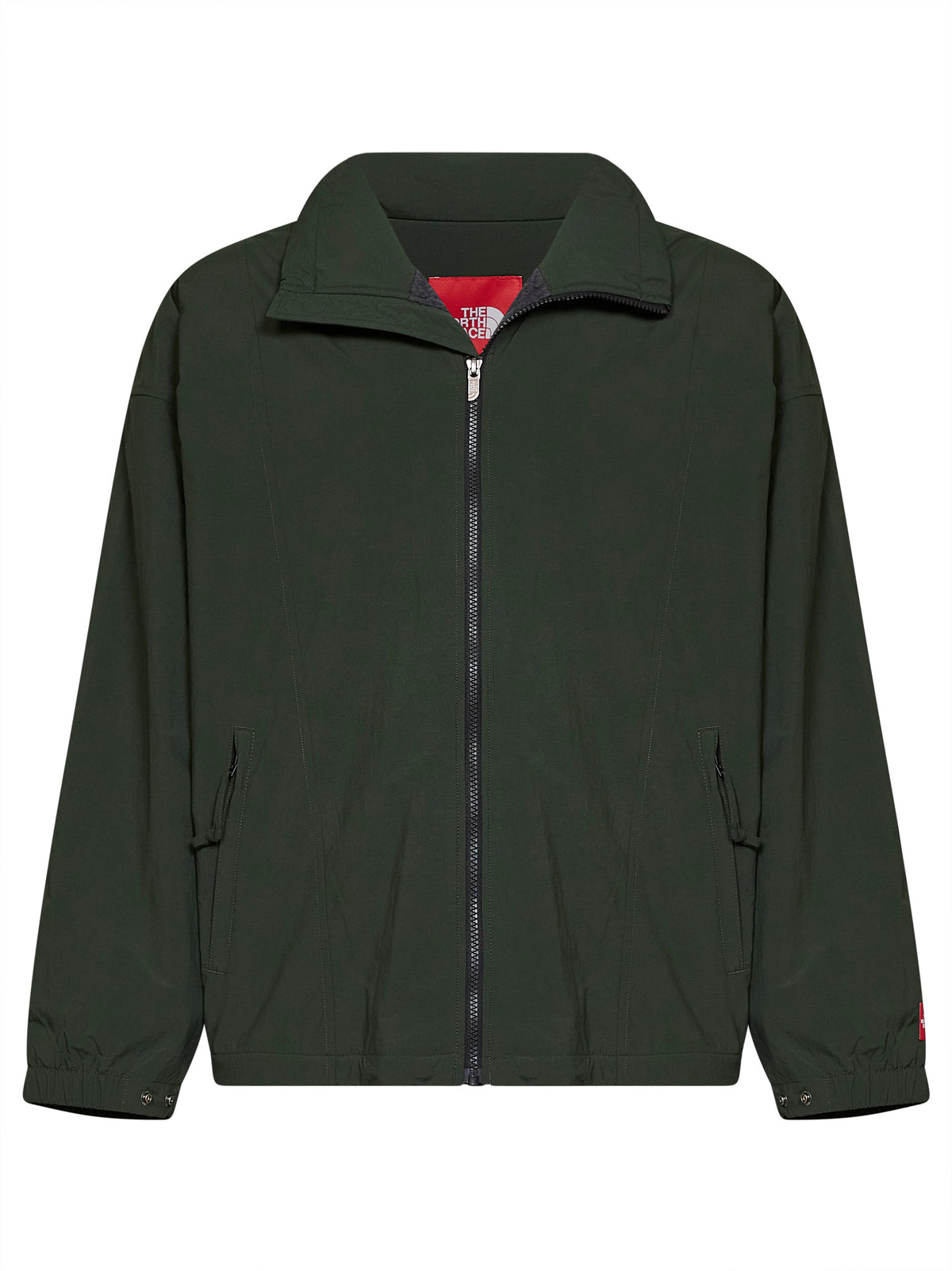 Giacca unisex TNF Red Box in nylon verde bottiglia