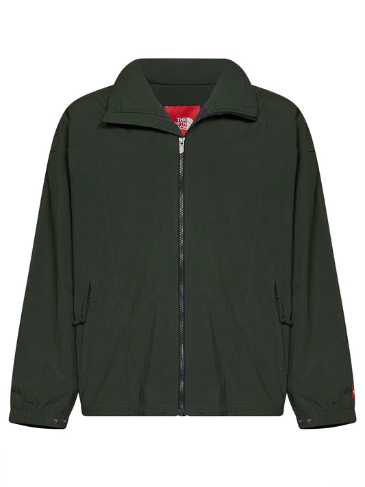 Giacca unisex TNF Red Box in nylon verde bottiglia