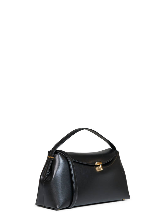 Borsa con manico T-lock nera