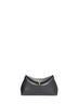 Black T-lock clutch bag