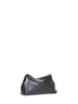 Black T-lock clutch bag