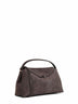 Borsa con manico T-lock marrone