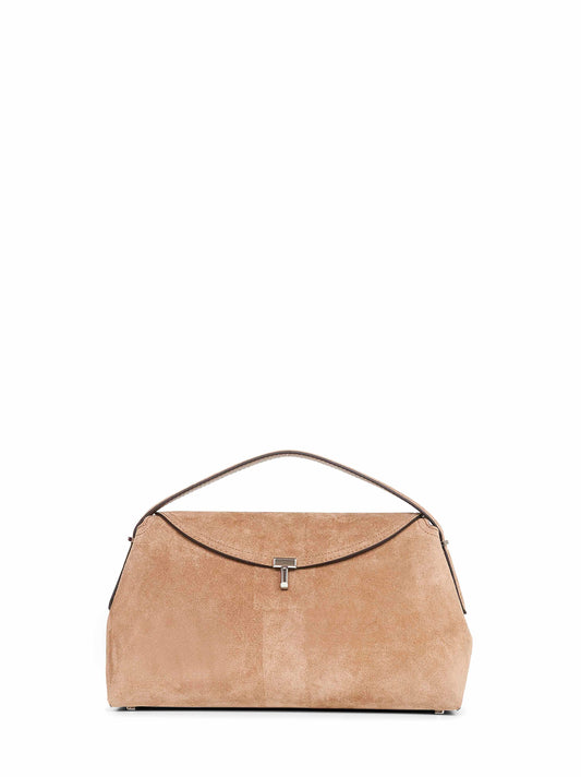 Borsa con manico T-lock tabacco