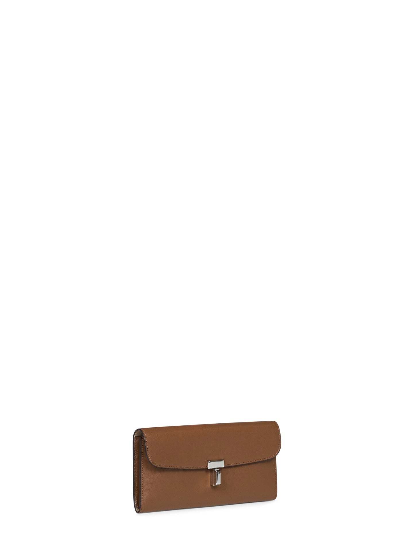Tiramisu brown Palmellato leather T-Lock wallet