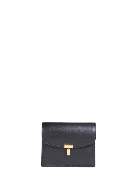 Portacarte T-lock nero