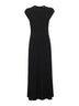 Abito lungo Everyday in jersey stretch fluido nero