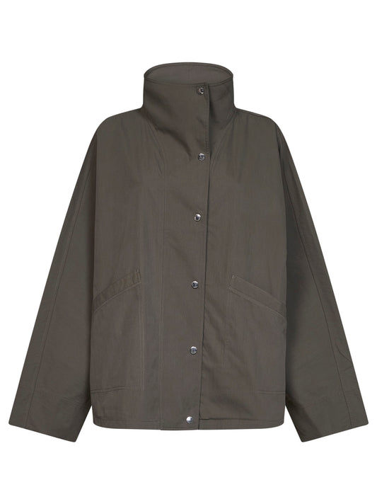 Clove parachute canvas windbreaker jacket
