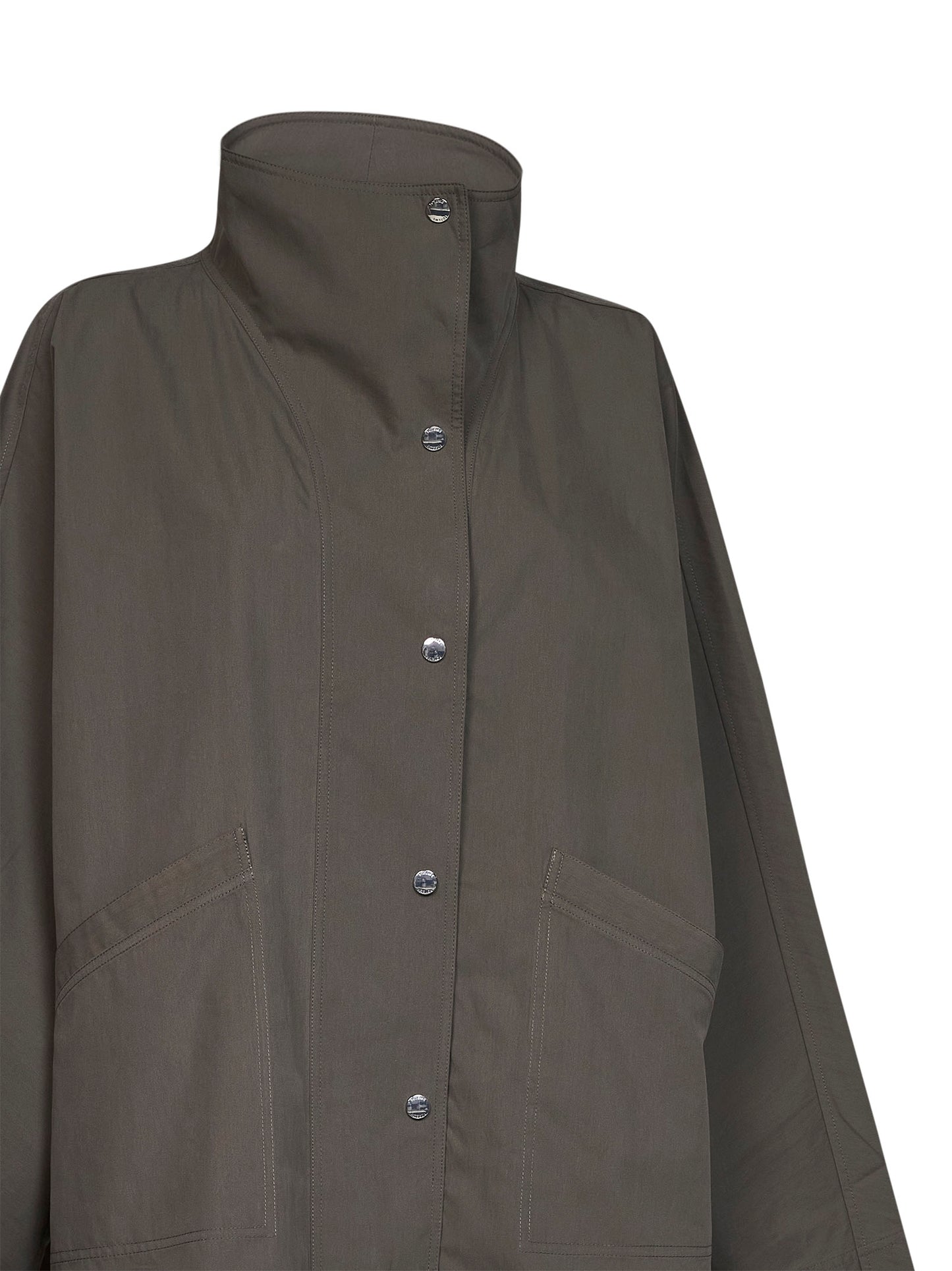Clove parachute canvas windbreaker jacket