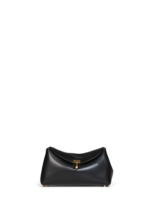 Clutch Mini T-lock nera