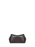 Clutch Mini T-lock marrone