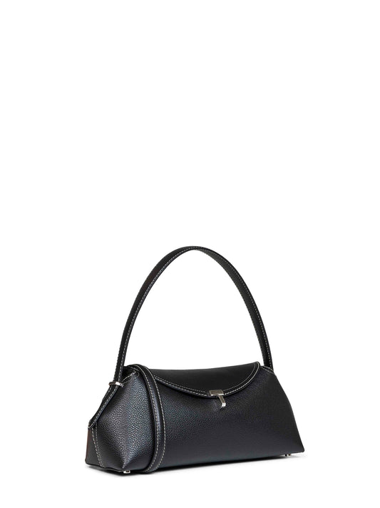 Borsa a spalla T-lock nera