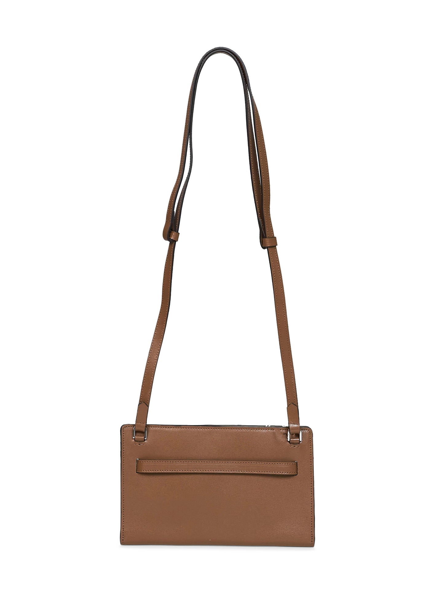 Borsa a tracolla con cintura marrone tiramisù