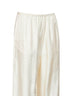 Cream monogram silk pj trousers
