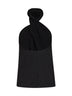 Black jersey Twisted halter top
