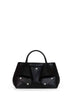 Borsa a mano Small Mercer nero e rosso<BR/>