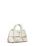 Borsa a mano Small Mercer pietra e rosso<BR/>