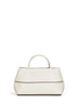 Borsa a mano Small Mercer pietra e rosso<BR/>