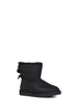Black Mini Bailey Bow II ankle boots