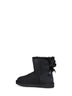 Black Mini Bailey Bow II ankle boots