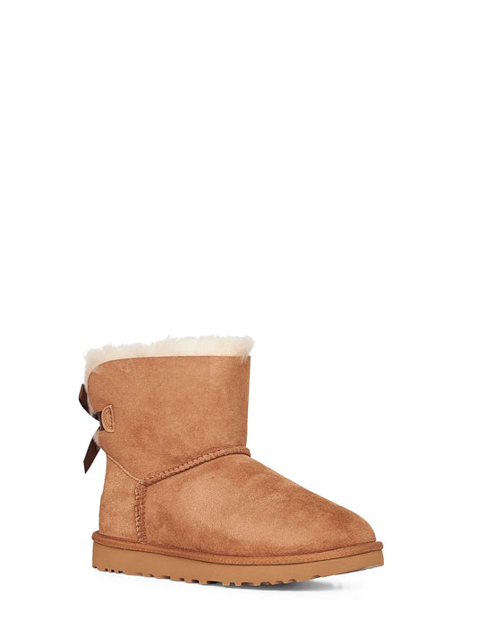 Chestnut Mini Bailey Bow II ankle boots