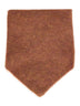 Brown alpaca-blend triangular scarf