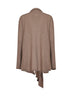 Cardigan Rouges in maglia di cashmere beige
