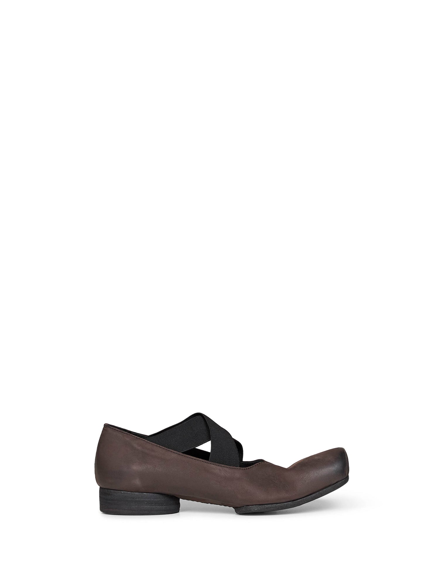 Ballerine in pelle marrone