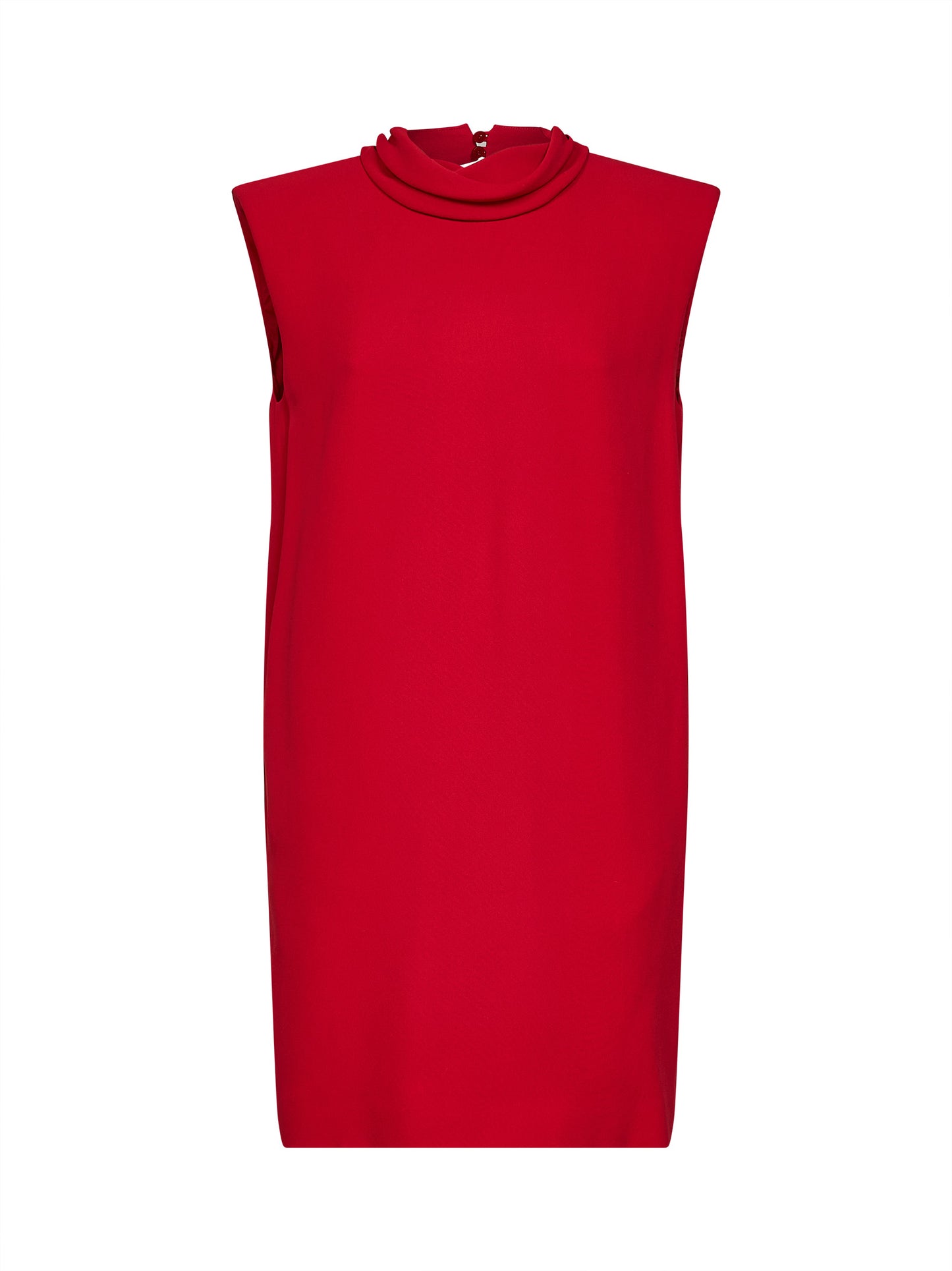 Miniabito in Cady Couture rosso
