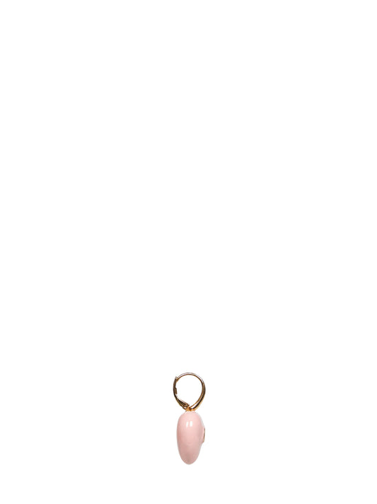 Metal and enamel Coeur Royal earrings