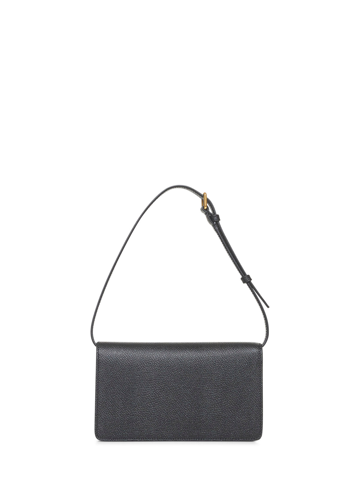 Black Vlogo Signature mini shoulder bag