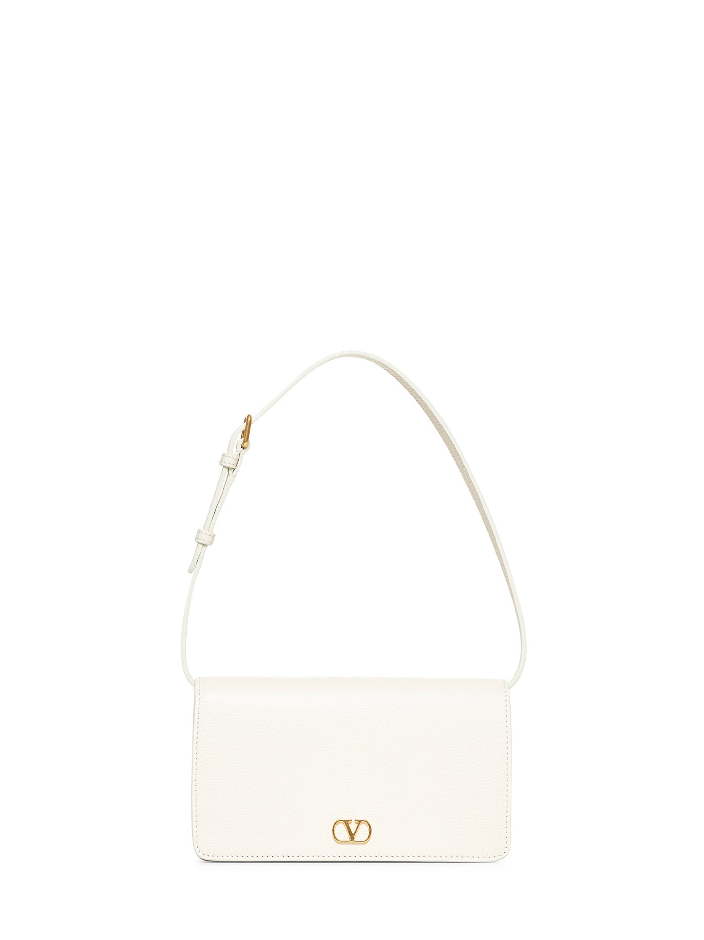 Mini borsa a spalla Vlogo Signature avorio