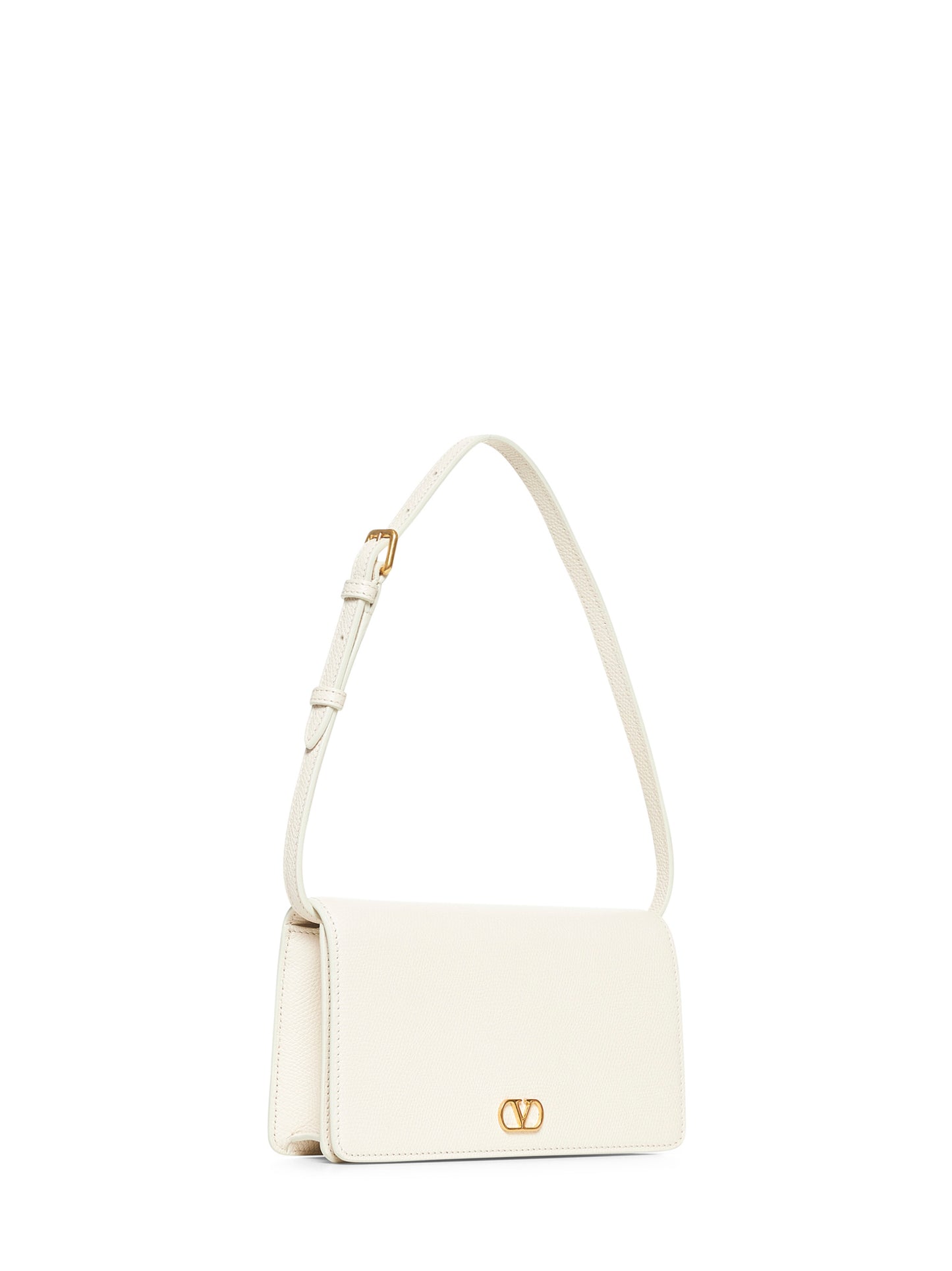 Mini borsa a spalla Vlogo Signature avorio