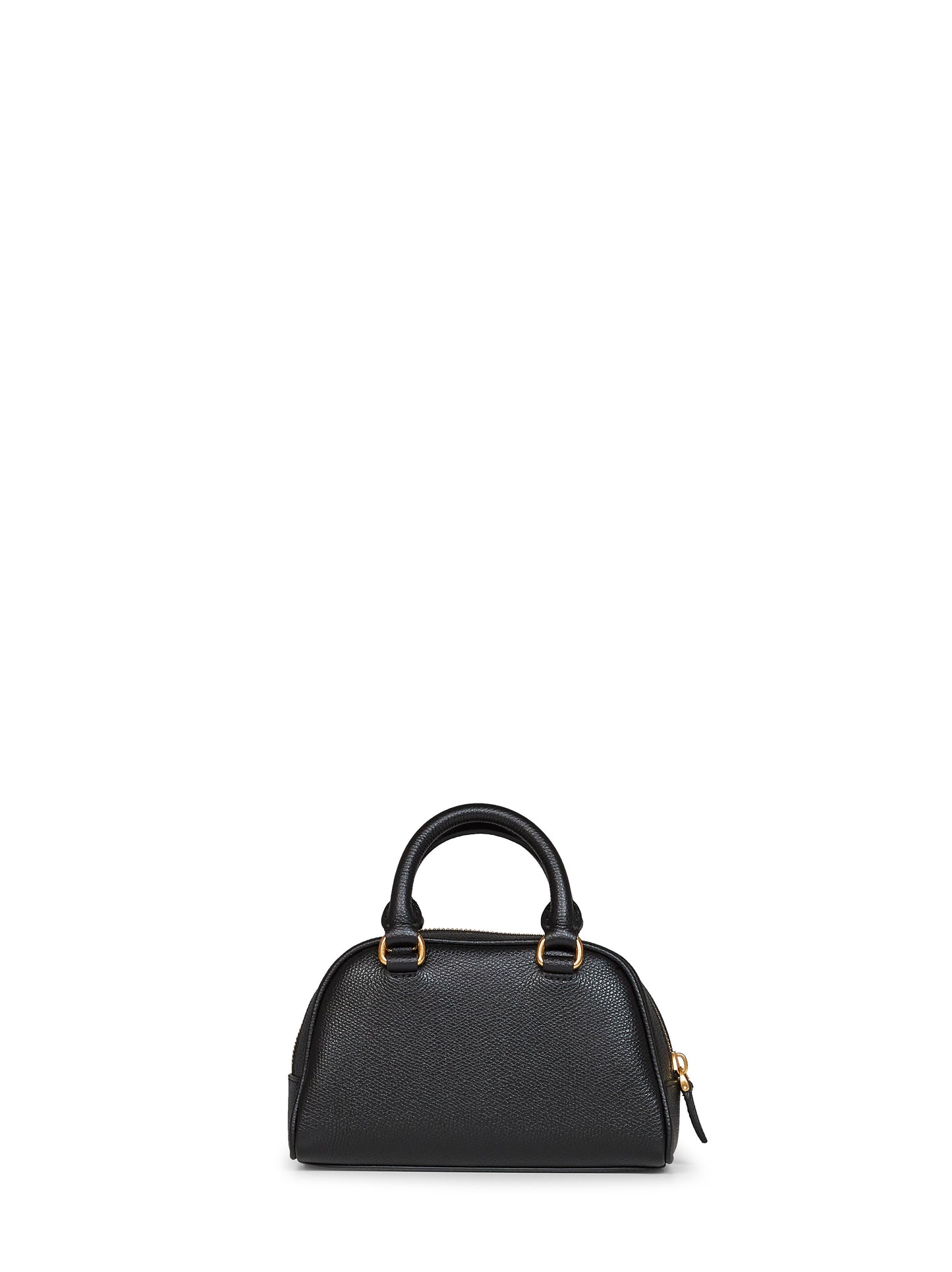 Black VLogo Signature mini dome bag