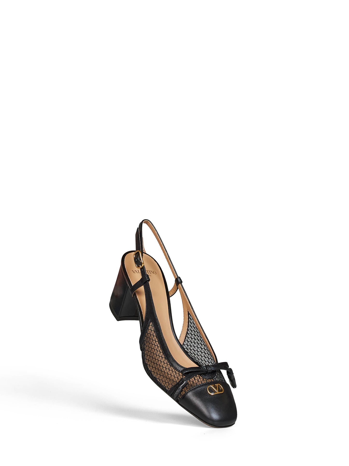 Black Valet Du Roi 60mm slingback pumps