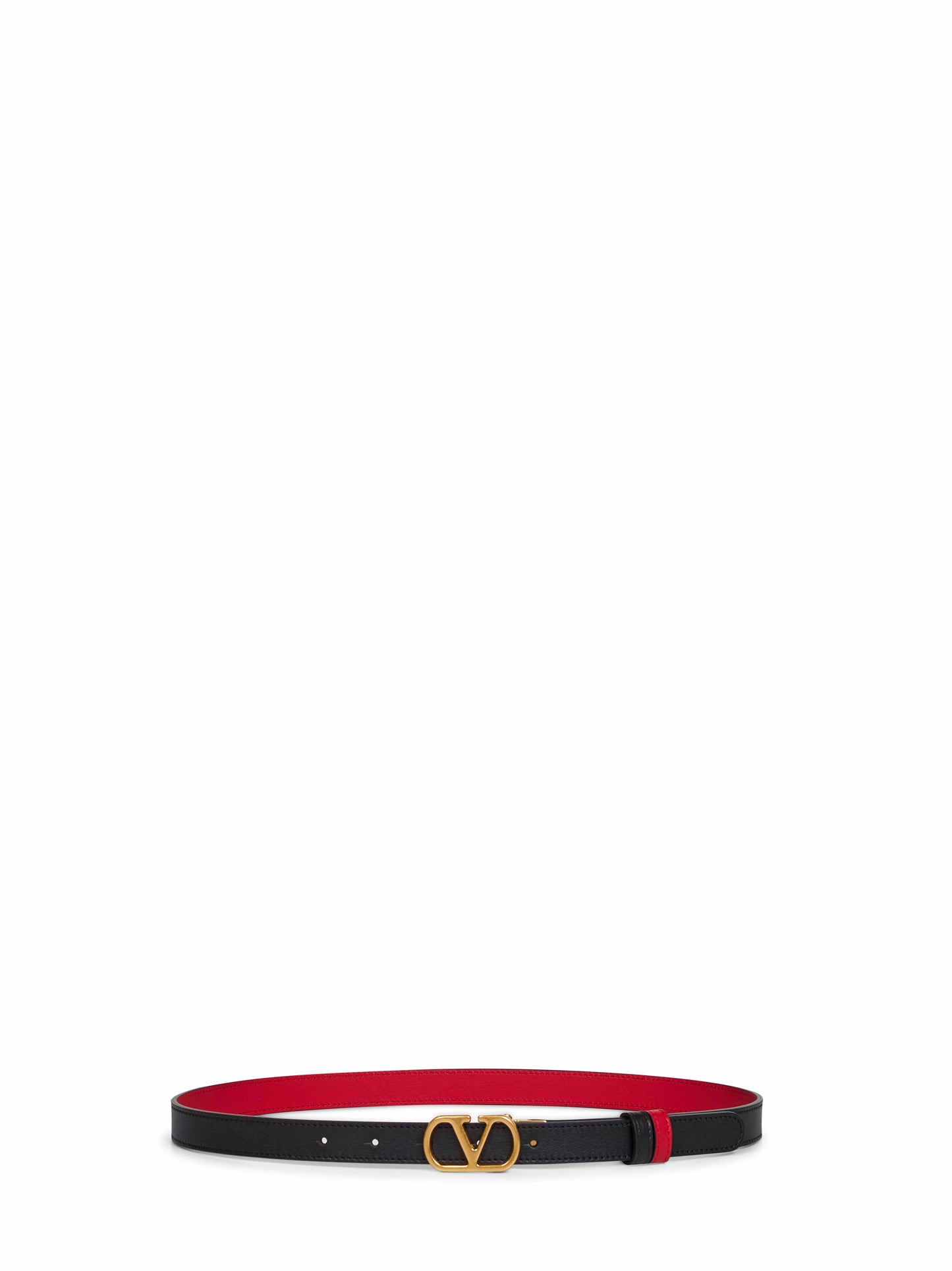 Cintura reversibile VLogo Signature bicolore