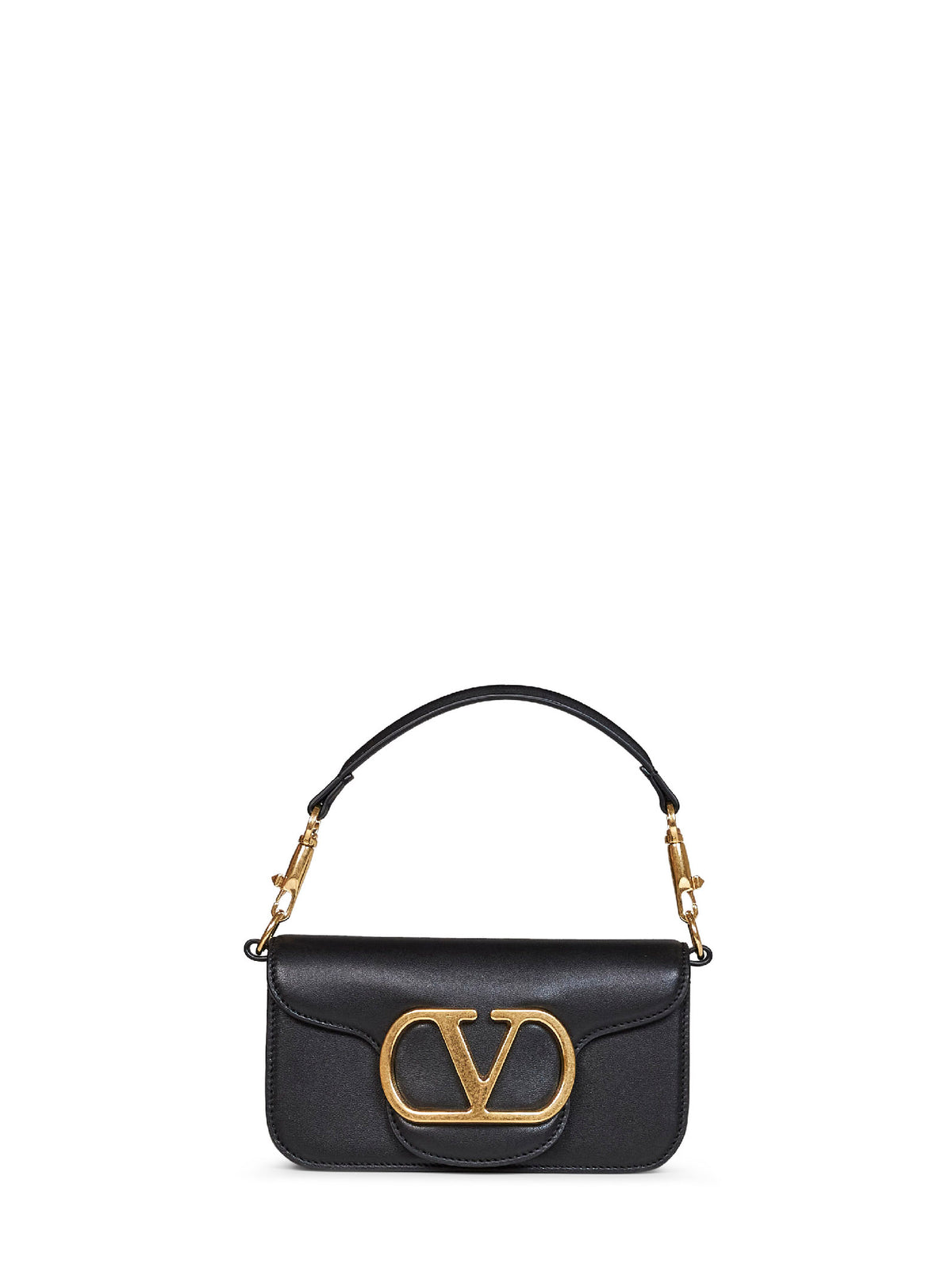 Black Valentino Garavani Locò small shoulder bag