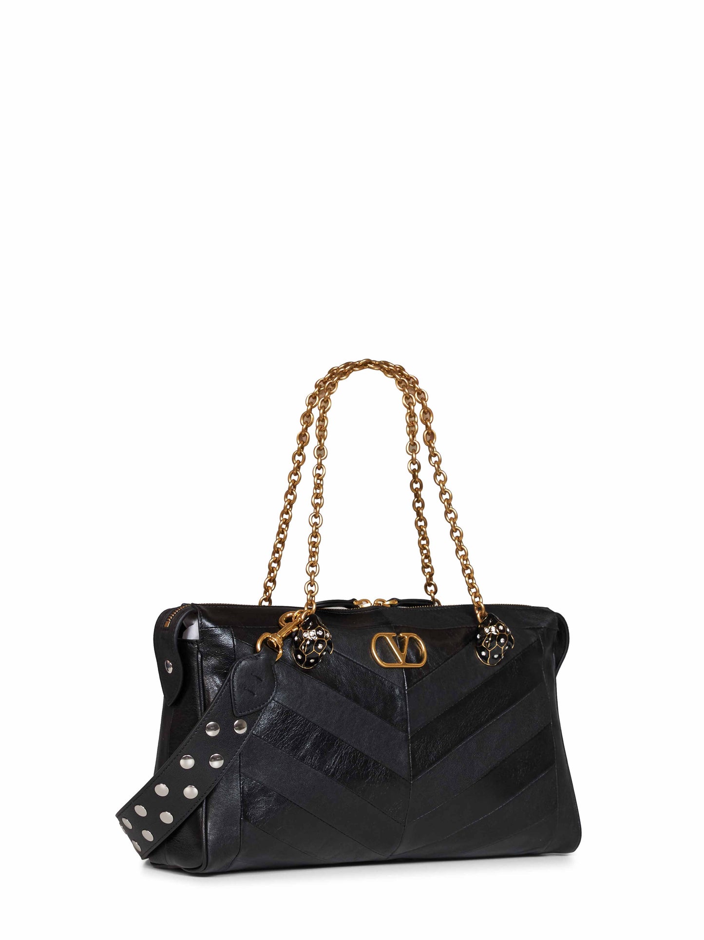 Black Valentino Garavani Panthea shoulder bag