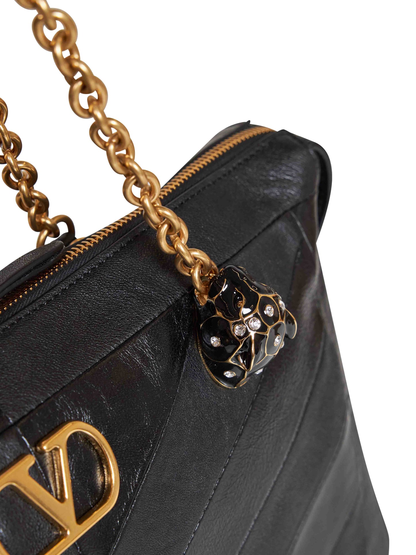 Black Valentino Garavani Panthea shoulder bag