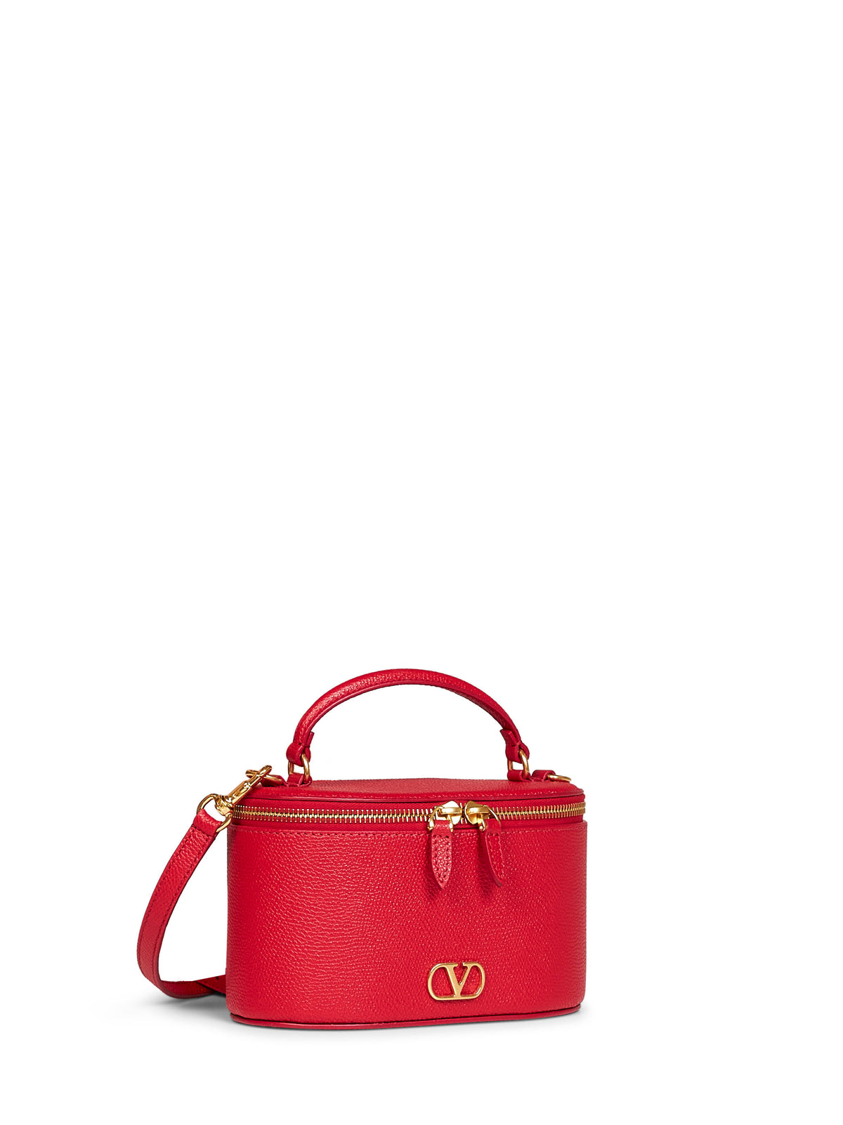 Mini vanity bag VLogo Signature rossa