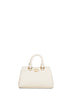 Light ivory VLogo Signature mini handbag