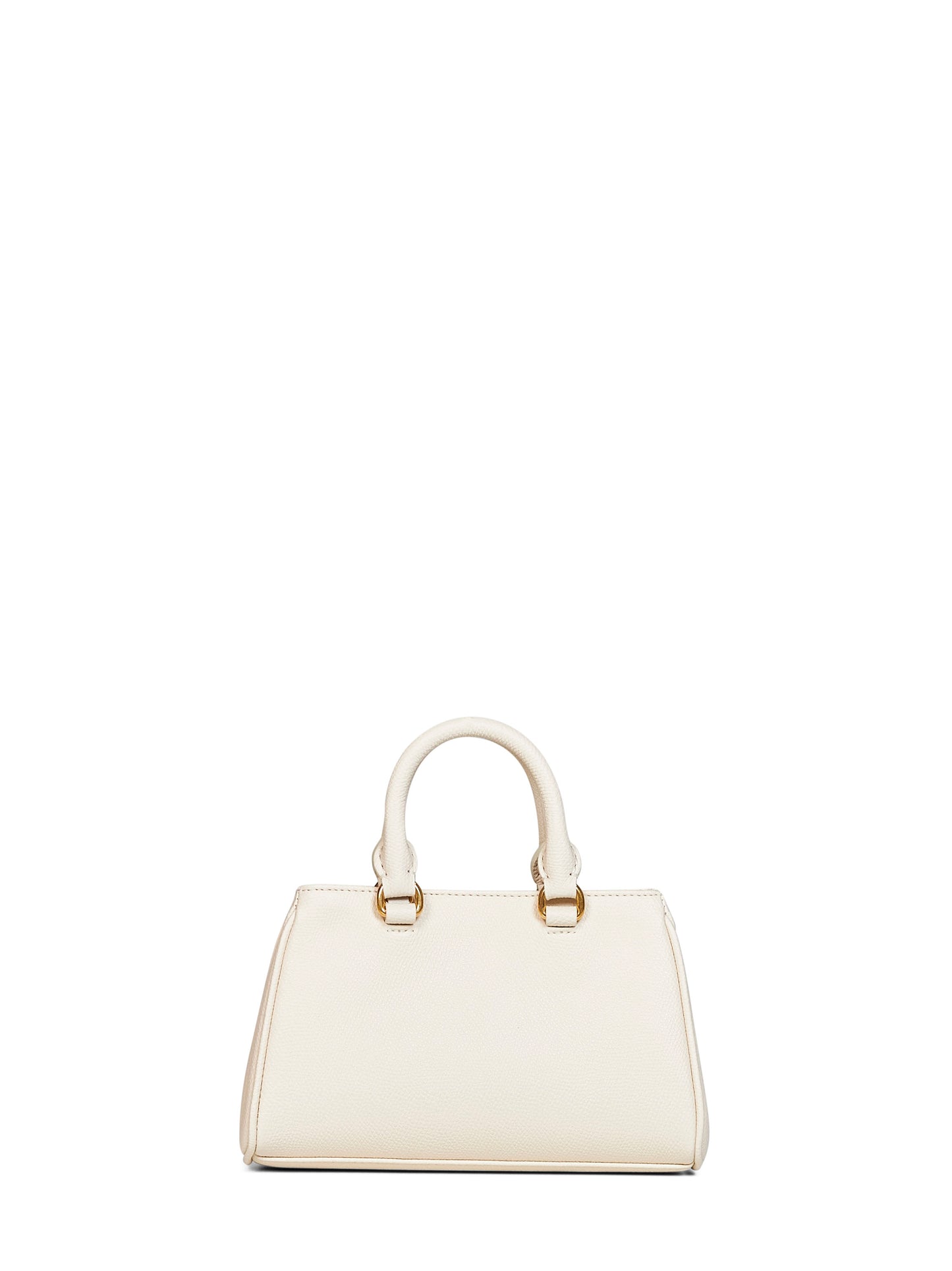 Light ivory VLogo Signature mini handbag