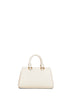 Light ivory VLogo Signature mini handbag