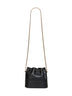 Mini borsa a secchiello VLogo Signature nera