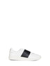 White and black nappa calfskin Open Royco sneakers