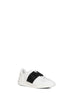 White and black nappa calfskin Open Royco sneakers