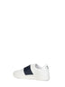 Sneakers Open Royco in vitello nappato bianco e blu navy