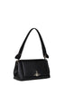 Borsa a spalla Hazel Medium nera